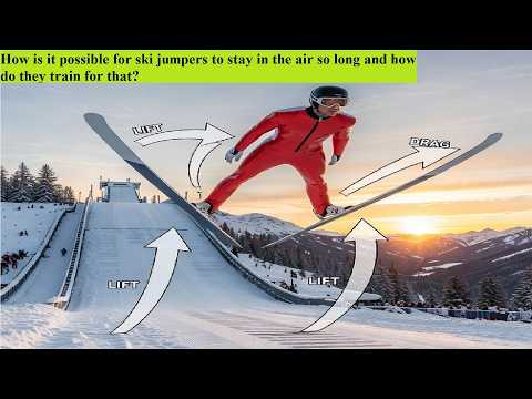 How is it Possible for Ski Jumpers to Stay in the Air so Long